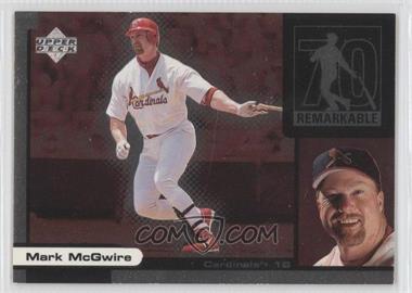 1999 Upper Deck Ovation - Remarkable Moments #M1 - Mark McGwire