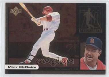 1999 Upper Deck Ovation - Remarkable Moments #M10 - Mark McGwire