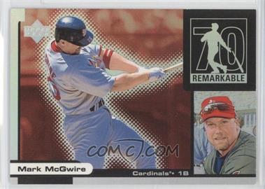 1999 Upper Deck Ovation - Remarkable Moments #M11 - Mark McGwire