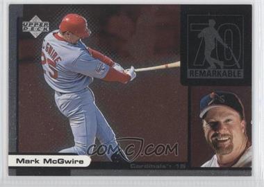 1999 Upper Deck Ovation - Remarkable Moments #M3 - Mark McGwire