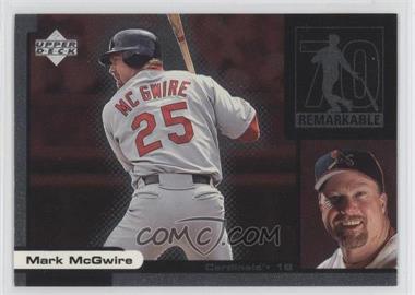 1999 Upper Deck Ovation - Remarkable Moments #M5 - Mark McGwire