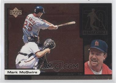 1999 Upper Deck Ovation - Remarkable Moments #M9 - Mark McGwire
