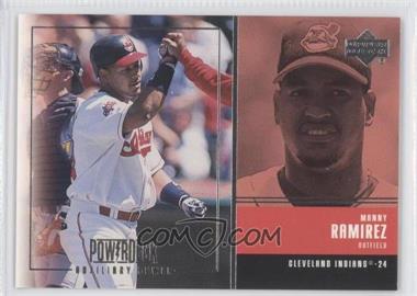 1999 Upper Deck Powerdeck - [Base] - Auxiliary Power #AUX-13 - Manny Ramirez