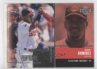 1999 Upper Deck Powerdeck - [Base] - Auxiliary Power #AUX-13 - Manny Ramirez