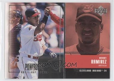 1999 Upper Deck Powerdeck - [Base] - Auxiliary Power #AUX-13 - Manny Ramirez