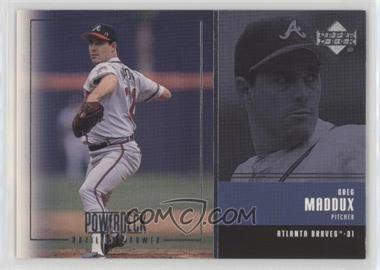 1999 Upper Deck Powerdeck - [Base] - Auxiliary Power #AUX-8 - Greg Maddux