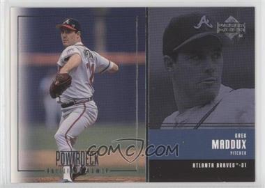 1999 Upper Deck Powerdeck - [Base] - Auxiliary Power #AUX-8 - Greg Maddux