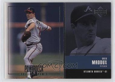 1999 Upper Deck Powerdeck - [Base] - Auxiliary Power #AUX-8 - Greg Maddux