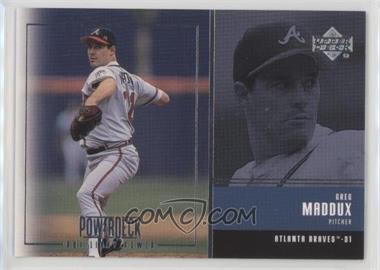 1999 Upper Deck Powerdeck - [Base] - Auxiliary Power #AUX-8 - Greg Maddux