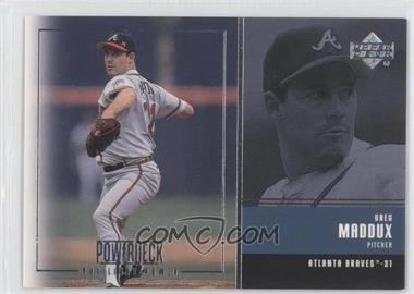 1999 Upper Deck Powerdeck - [Base] - Auxiliary Power #AUX-8 - Greg Maddux