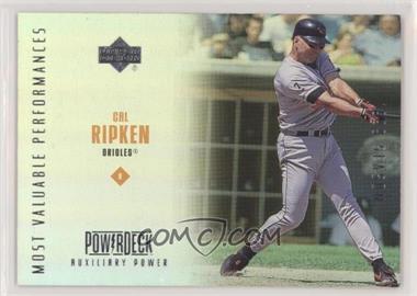 1999 Upper Deck Powerdeck - Most Valuable Performances #M3 - Cal Ripken Jr.