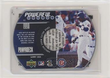 1999 Upper Deck Powerdeck - Powerful Moments - CD-ROM #P2 - Sammy Sosa