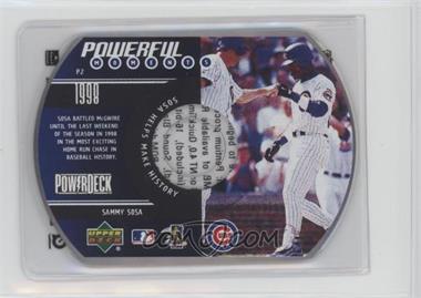 1999 Upper Deck Powerdeck - Powerful Moments - CD-ROM #P2 - Sammy Sosa