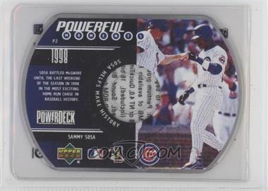 1999 Upper Deck Powerdeck - Powerful Moments - CD-ROM #P2 - Sammy Sosa