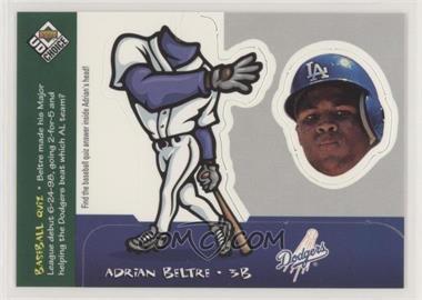 1999 Upper Deck UD Choice - Mini Bobbing Head #14 - Adrian Beltre