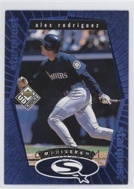 1999 Upper Deck UD Choice - Starquest - Blue #SQ3 - Alex Rodriguez