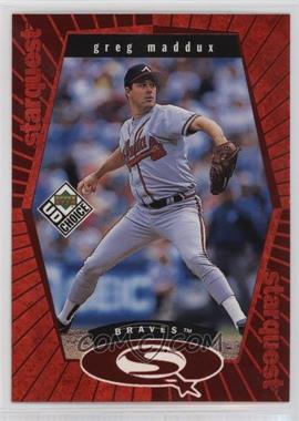 1999 Upper Deck UD Choice - Starquest - Red #SQ11 - Greg Maddux