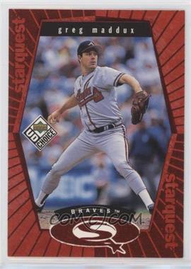 1999 Upper Deck UD Choice - Starquest - Red #SQ11 - Greg Maddux