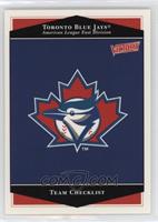 Team Checklist - Toronto Blue Jays Team