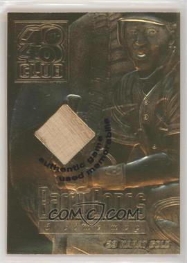 2000-02 23K Gold Card Feel The Game - Relics #_BABO.1 - Barry Bonds (40-40 Club)