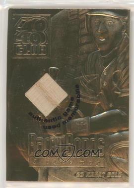 2000-02 23K Gold Card Feel The Game - Relics #_BABO.1 - Barry Bonds (40-40 Club)