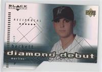 Diamond Debut - Josh Beckett [EX to NM]