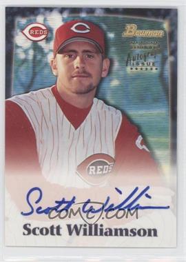 2000 Bowman - Autographs #SW - Scott Williamson