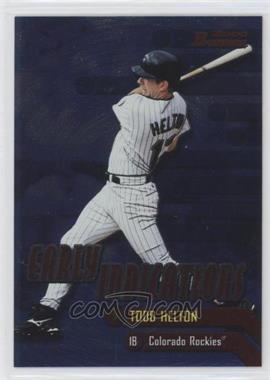 2000 Bowman - Early Indications #E7 - Todd Helton [Noted]