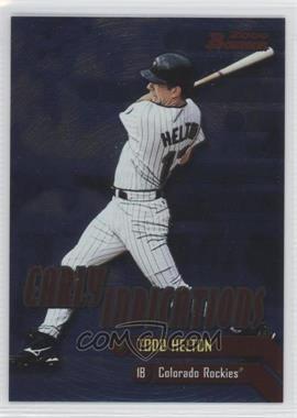 2000 Bowman - Early Indications #E7 - Todd Helton