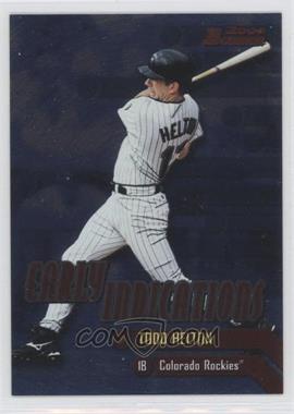 2000 Bowman - Early Indications #E7 - Todd Helton