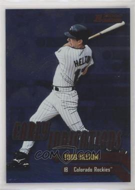 2000 Bowman - Early Indications #E7 - Todd Helton