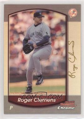 2000 Bowman Chrome - [Base] - Refractor #129 - Roger Clemens