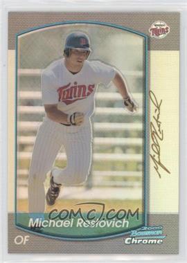 2000 Bowman Chrome - [Base] - Refractor #169 - Michael Restovich