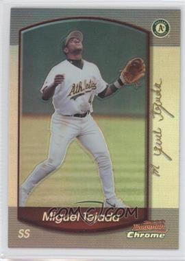 2000 Bowman Chrome - [Base] - Refractor #19 - Miguel Tejada