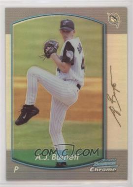 2000 Bowman Chrome - [Base] - Refractor #235 - A.J. Burnett