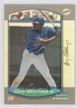 2000 Bowman Chrome - [Base] - Refractor #262 - Gary Matthews Jr.