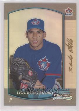 2000 Bowman Chrome - [Base] - Refractor #272 - Leo Estrella