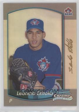 2000 Bowman Chrome - [Base] - Refractor #272 - Leo Estrella