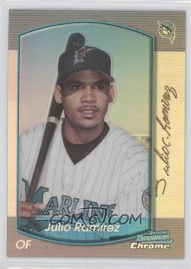 2000 Bowman Chrome - [Base] - Refractor #338 - Julio Ramirez