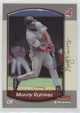 2000 Bowman Chrome - [Base] - Refractor #90 - Manny Ramirez