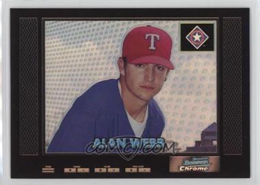 2000 Bowman Chrome - [Base] - Retro-Future Refractor #296 - Alan Webb