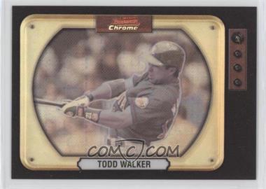 2000 Bowman Chrome - [Base] - Retro-Future Refractor #3 - Todd Walker