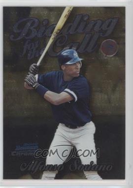 2000 Bowman Chrome - Bidding for the Call #BC5 - Alfonso Soriano