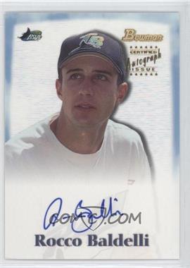 2000 Bowman Draft Picks & Prospects - Autograph #BDPA25 - Rocco Baldelli
