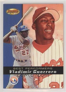 2000 Bowman's Best - [Base] #96 - Vladimir Guerrero