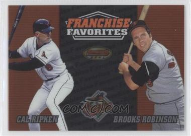 2000 Bowman's Best - Franchise Favorites #FR2C - Cal Ripken Jr., Brooks Robinson