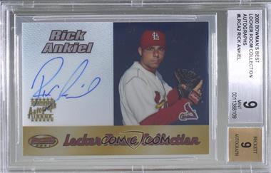 2000 Bowman's Best - Locker Room Collection Autographs #LRCA2 - Rick Ankiel [BGS 9 MINT]