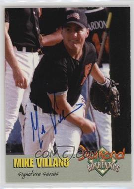 2000 Diamond Authentics Signature Series - [Base] - Autographs #24 - Mike Villano /3250