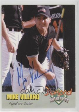 2000 Diamond Authentics Signature Series - [Base] - Autographs #24 - Mike Villano /3250