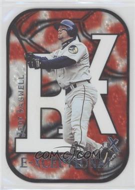 2000 EX - E-Xceptional - Red #11 XC - Jeff Bagwell /1999